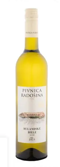 VINO RADOSINA 0,75l -B.RULANDSKE BIELE