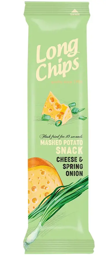 CHIPS LONG 75g -CHEESE&SPRING ONION