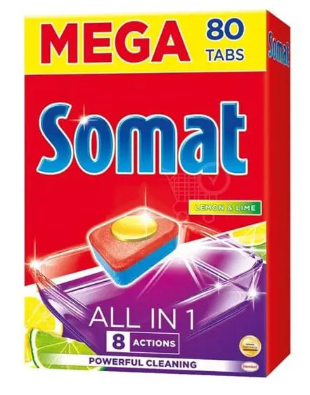 xSOMAT TABLETY 80ks -LEMON