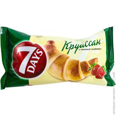 CK CROISSANT 7 DAYS 60g -JAHODA