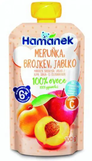 CK KAPSICKA HAMANEK 100g -100% MARHULA/BROSKYNA/JABLKO