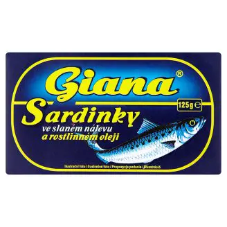 GIANA SARDINKY 125g -V OLEJI