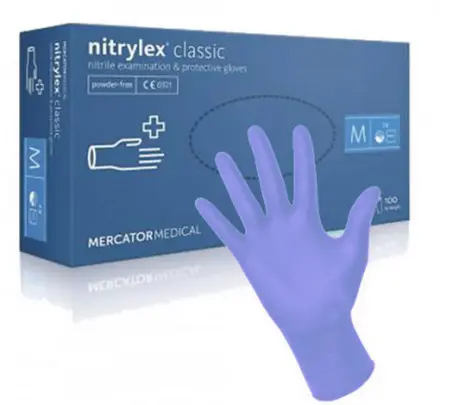 RUKAVICE JED.NITRIL L 100ks -NEP.MER