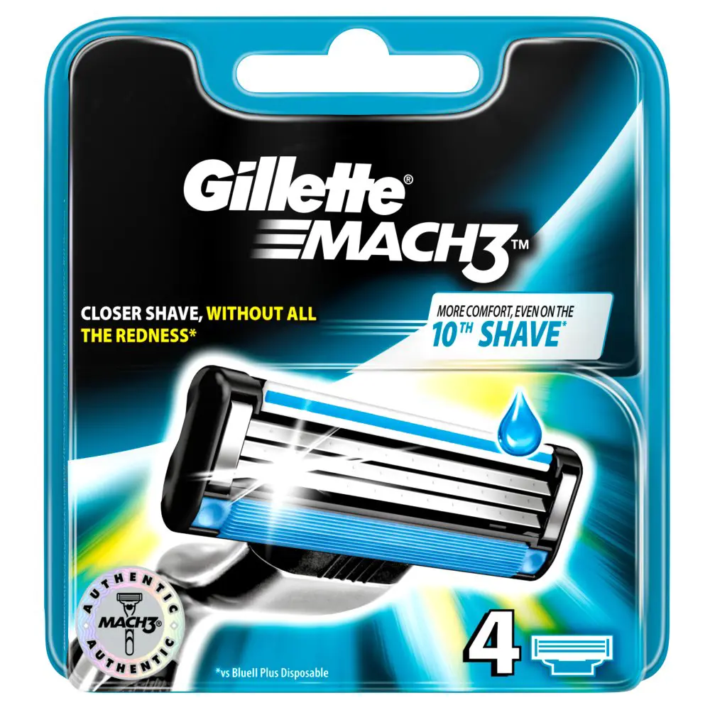 GILLETTE NH-MACH3 -4ks