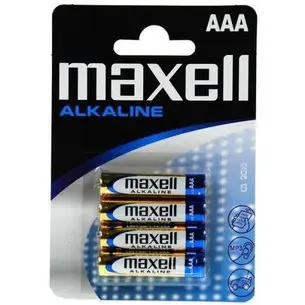 BATERIE MAXELL LR03 1,5V 4ks BLIS.-ALKAL