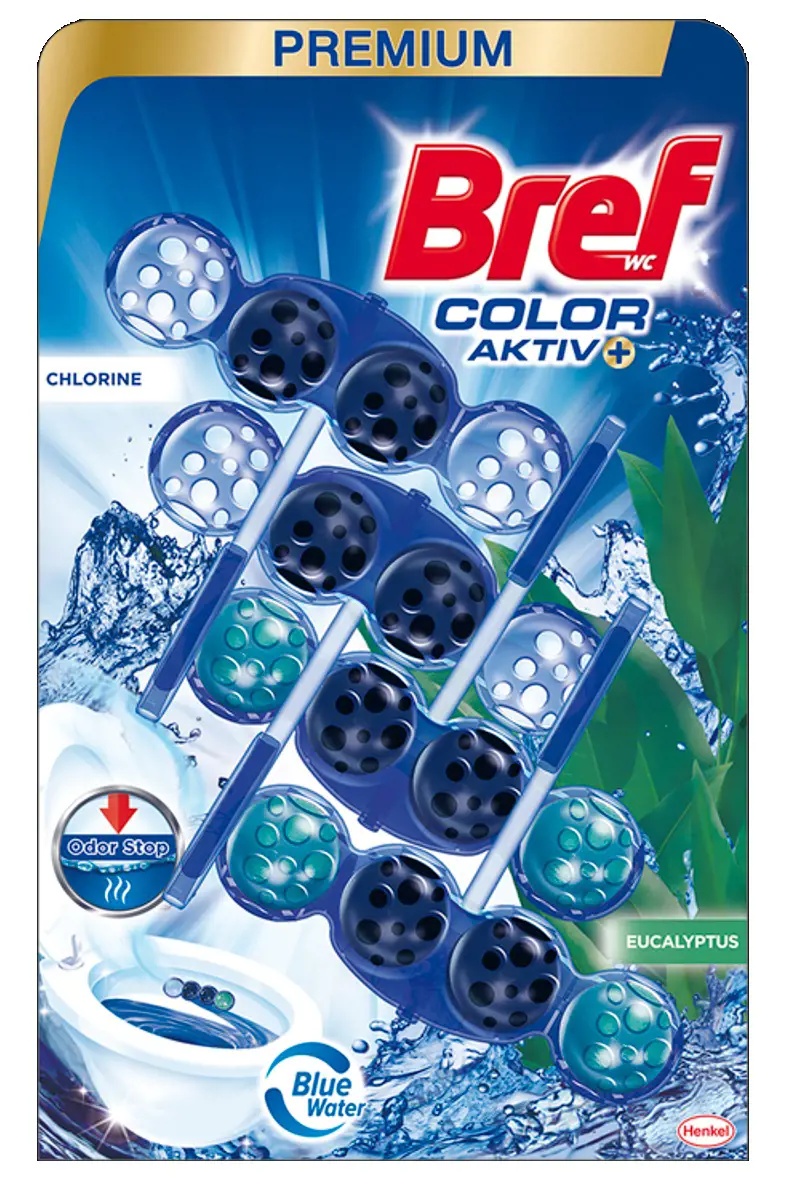 BREF COLOR AKTIV 4x50g -EUCALYPTUS