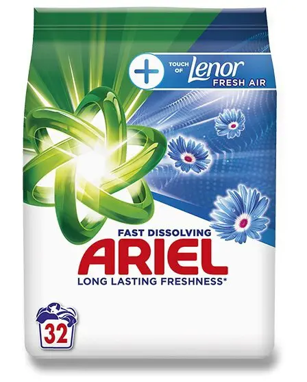 PR.ARIEL  32PD/1,76kg -TOUCH OF LENOR FRESH