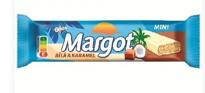 xCK TYCINKA MARGOT MINI 40g -BIELA A KARAMEL