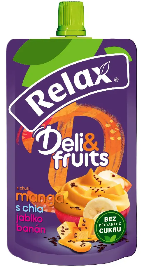 xCK PYRE RELAX 170g -MANGO/CHIA/JABL/BANAN x