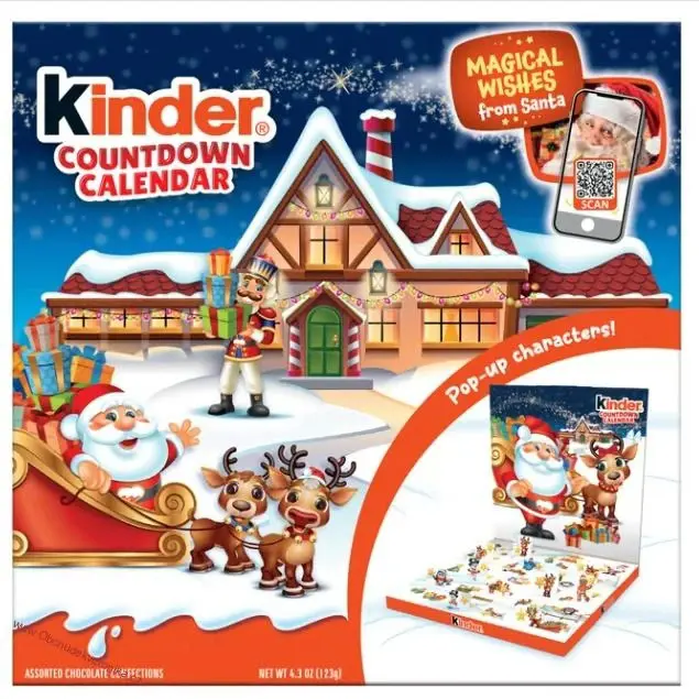 CK VO ADVENT.KALENDAR KINDER 123g