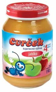 xCK DET.VYZIVA CVRCEK 190g -JABLKO