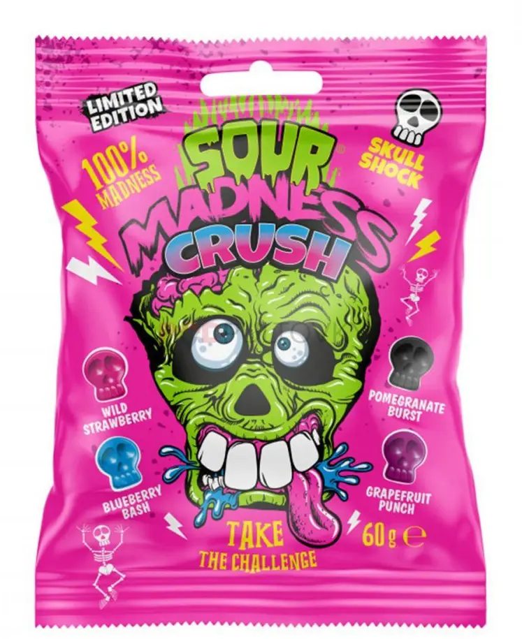 xCK CUKRIKY SOUR MADNESS CRUSH 60g