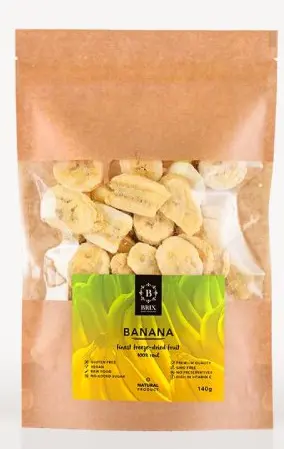 CK BRIX 140g -BANAN LYOFILIZOVANY