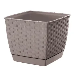 ,OBAL RATOLLA SQUARE 19cm -MOCCA