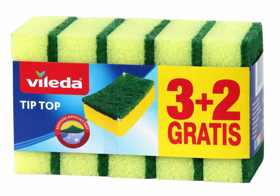 HUBKY NA RIAD 3+2ks VILEDA TIP-TOP