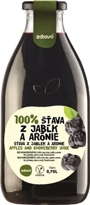 CK DZUS ZDRAVO 0,75l -JAB-ARONIA 100