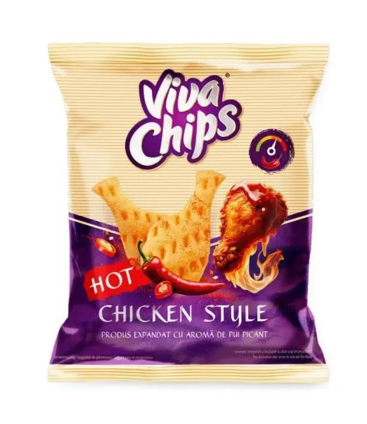 xCHIPS VIVA 50g -HOT CHICKEN