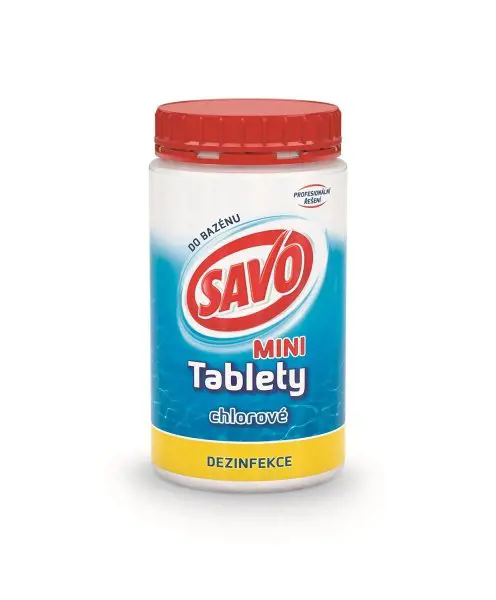 xSAVO BAZEN CHLOR.TABL MINI 0,9kg