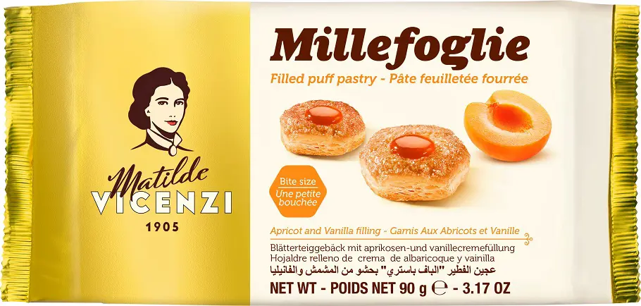 xCK PECIVO MILLEFOGLIE  90g -MARHULA/MALINA x