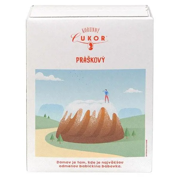 CK CUKOR PRASKOVY 500g -KORUNNY