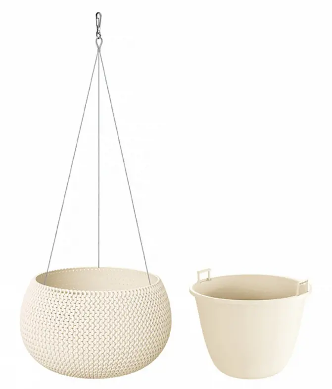 ,OBAL SPLOFY BOWL VISIACI 37cm -KREM