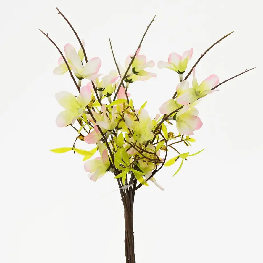 xKV.UM.-KYTICA ZVAZOK BIEL.-RUZ. 25cm