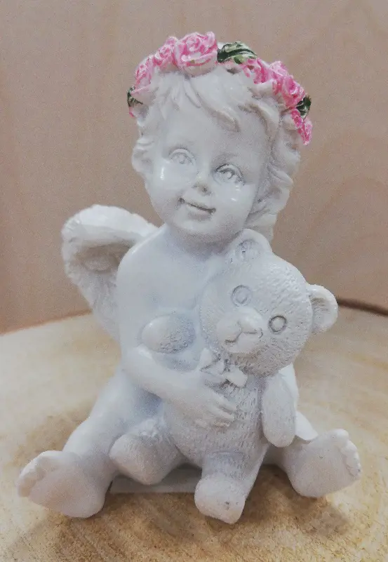 ANJEL S MEDVEDIKOM 6,5cm