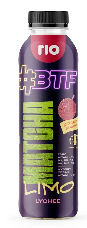 xVODA RIO BTF 0,4l -MATCHA LICHEE Z