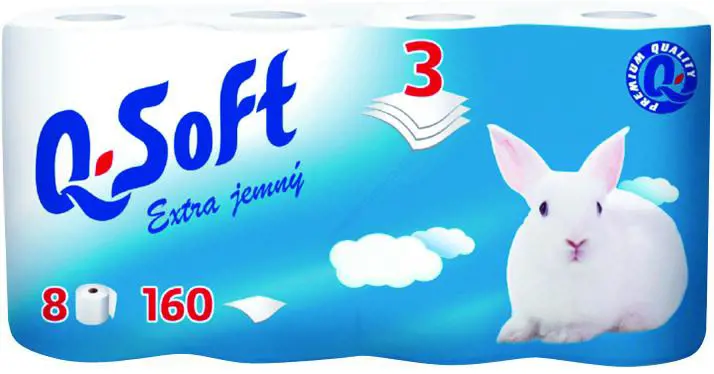 TP Q-SOFT 3vrst. 8ks -WHITE