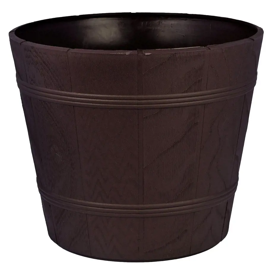 ,KVETINAC DREVO IMITACIA 34cm -HNEDA