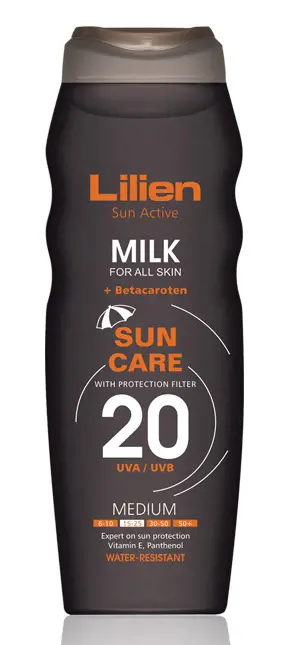 LILIEN OPAL.ML. 200ml -SPF 20+BETAKA