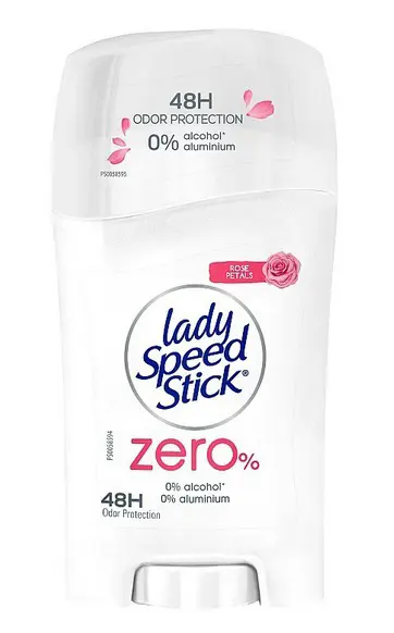 DEO LADY SS 40g -ZERO% ROSE PETALS