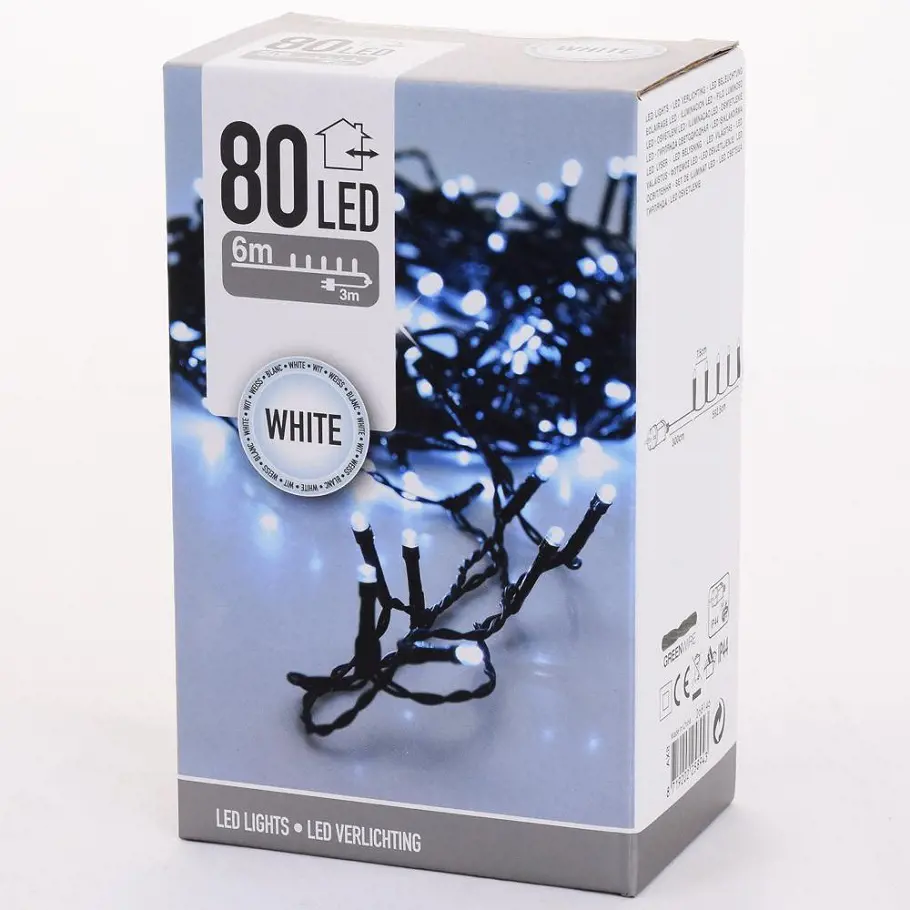 VO -LED OSVETLENIE  80ks -BIELA+CASOVAC