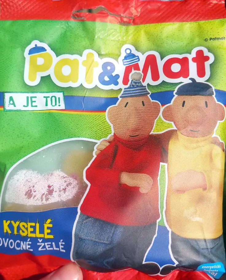 xCK CUKRIKY PAT&MAT 70g -ZELE KYSLE