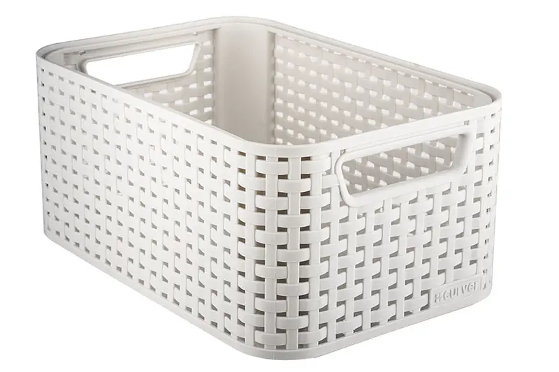 BOX ULOZNY RATTAN STYLE2 L -KREMOVY