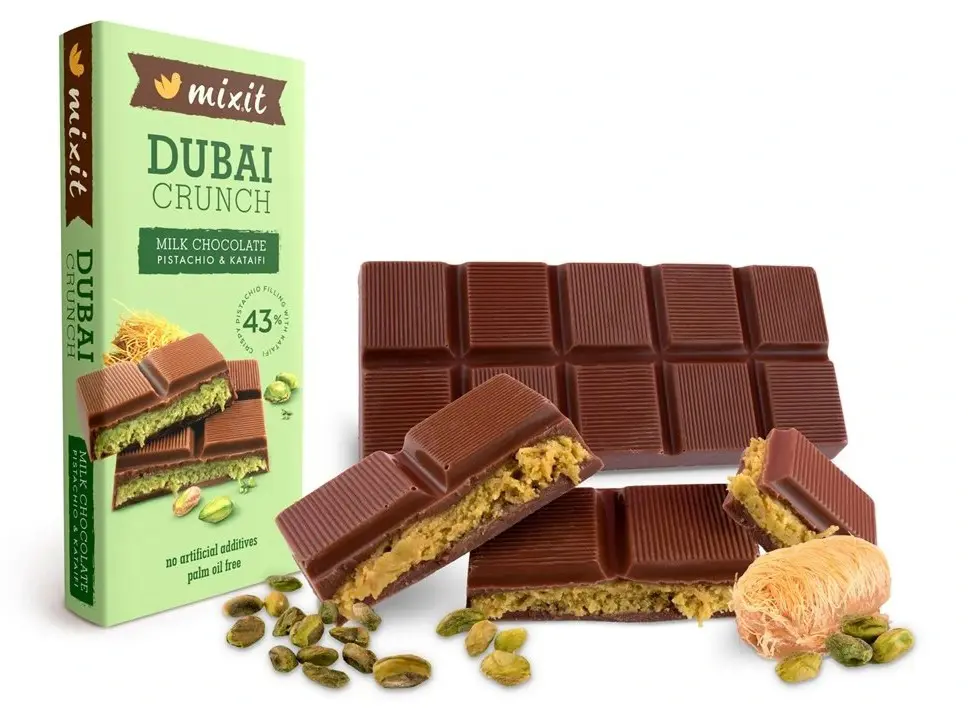 xCK MIXIT COKOLADA 70g -DUBAI PISTACHIO+KATAIFI