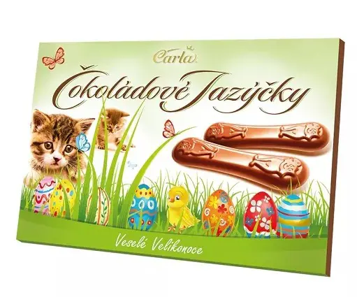 CK COKOLADOVE JAZYCKY 100g -MLIECNA