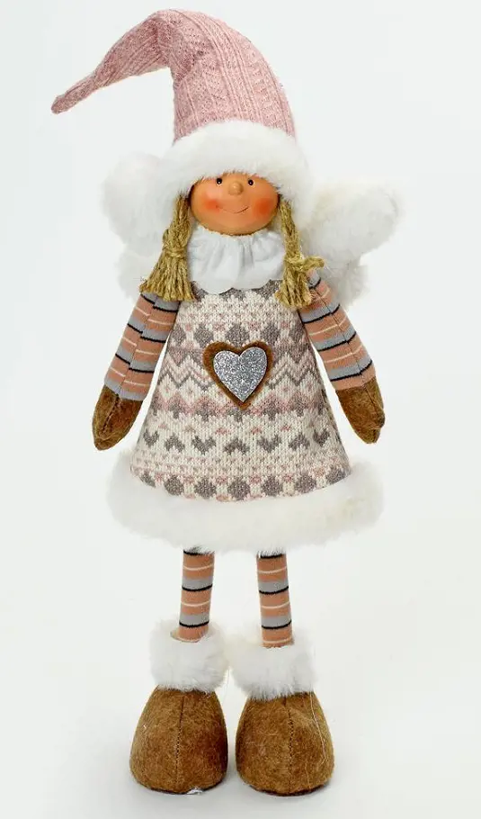 xVO -ANJEL STOJACI TEXTIL 47cm
