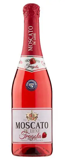 VINO MOSCATO 0,20l -DE LUXE FRAGOLA