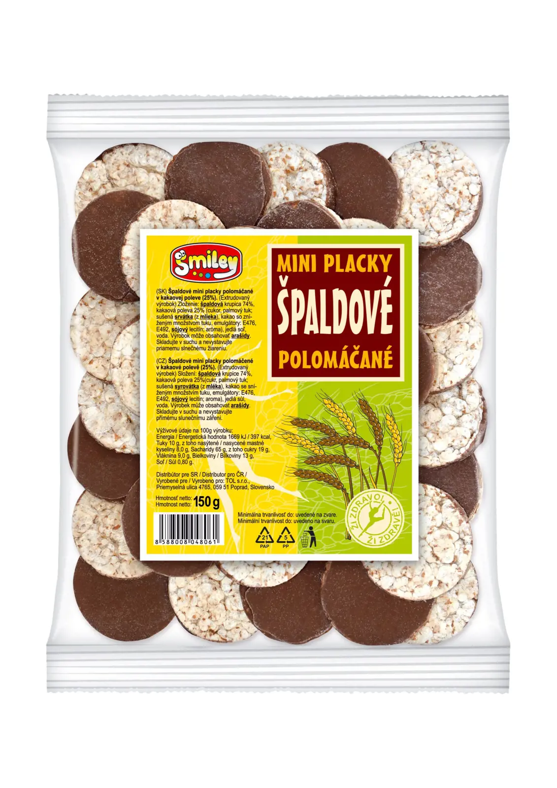 CK MINIPLACKY SPALDOVE 150g -ML.COKO