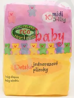 PL.ECO BABY 10ks  5-11kg -MIDI
