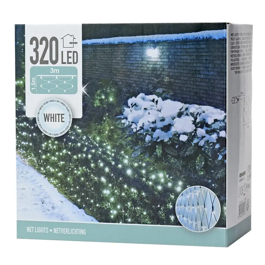 VO -LED OSVETLENIE SIETKA 320ks -BIE