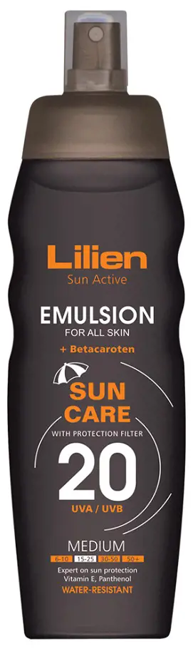 LILIEN OPAL.EMULZIA 200ml -SPF 20+BE