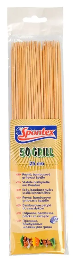SPAJDLE DREVENE 50ks -SPONTEX 25cm x