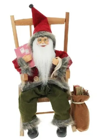 VO -SANTA NA KRESLE 45cm