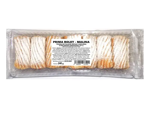 CK PECIVO ROLKY PRIMA 240g -MALINA