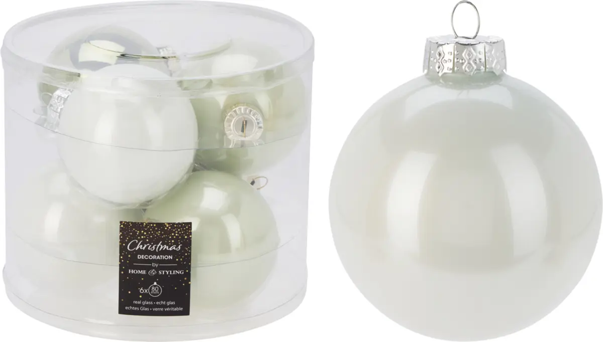 VO -GULA 8cm S/6 -CLEAR/TRANSPAR