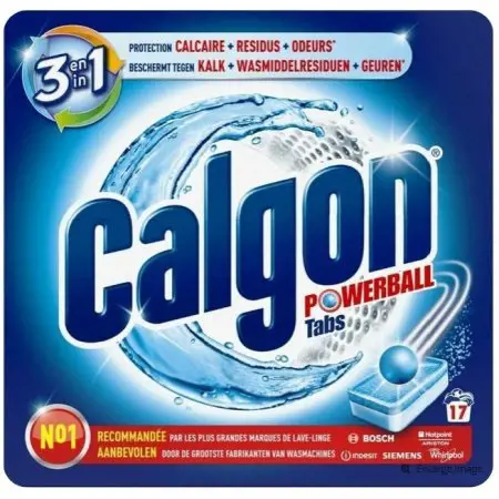 CALGON TABL.POWERBALL 17ks -3v1