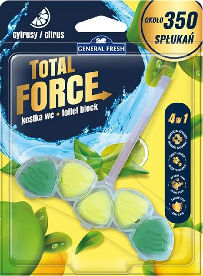WC KOCKA GF TOTAL FORCE 40g -CITRUS