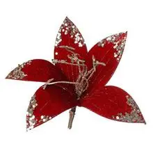 KV.UM.-VO RUZA CERVENA GLITER 21cm